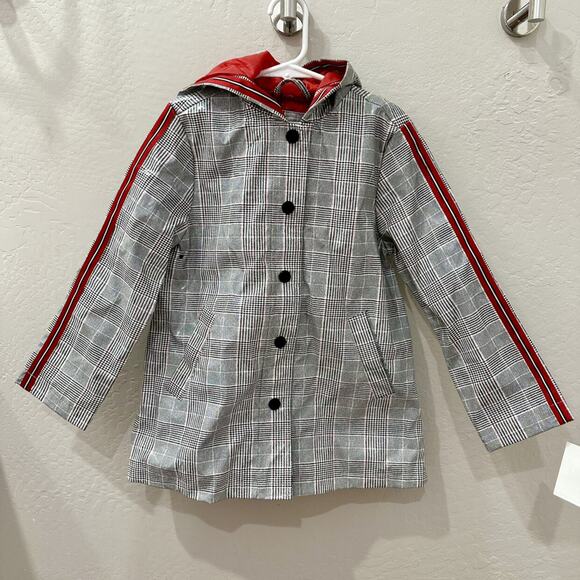 NWT Urban Republic Plaid Rain Coat - Picture 1 of 8